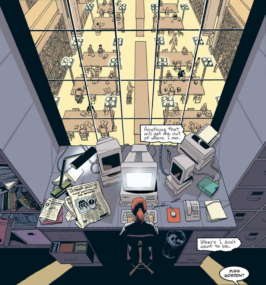 Comic book panel